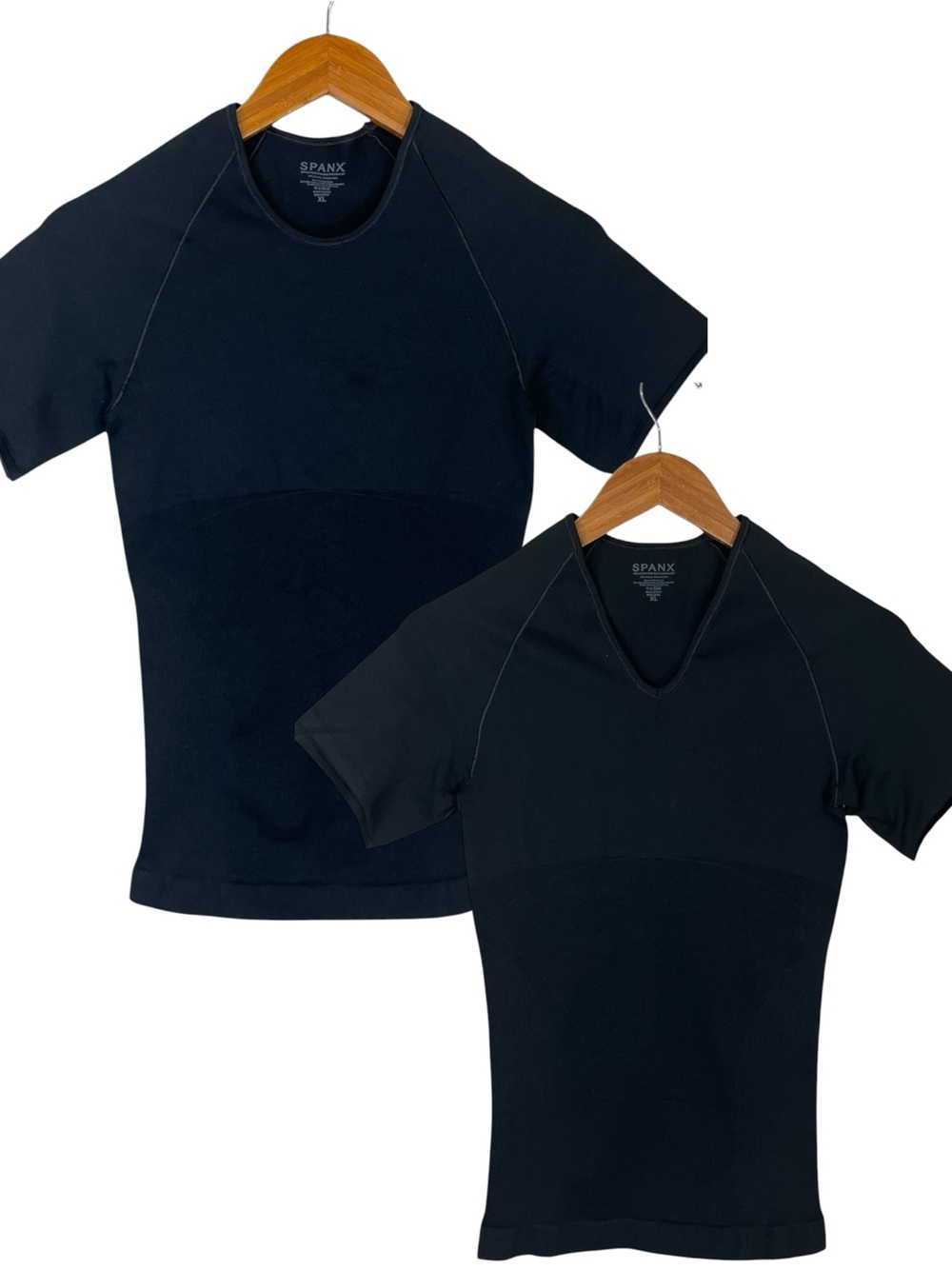 Spanx Zoned Performance Compression Undershirts Mens XL in Black